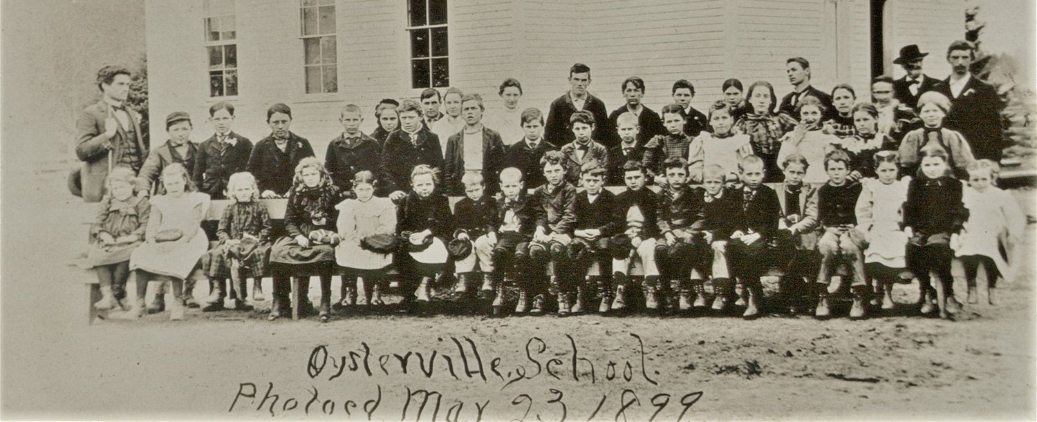 oysterville school historical photo