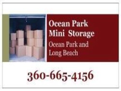 ocean park mini storage sign