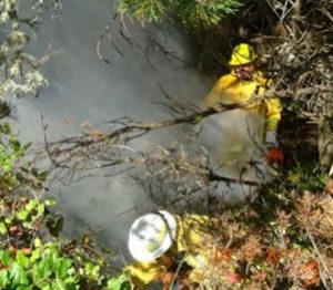 pacific county fire district brush fire mini