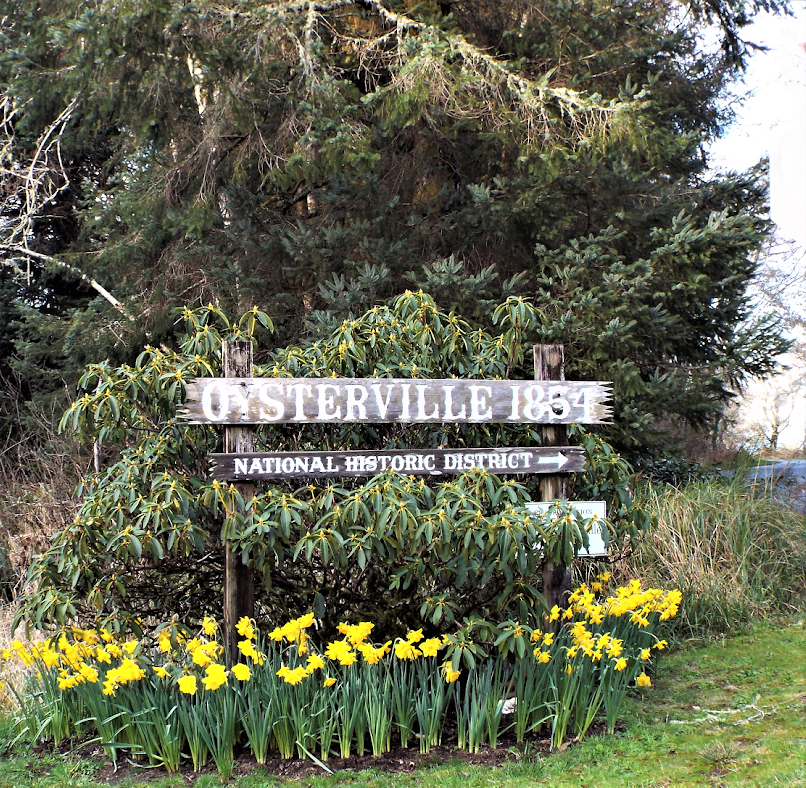 oysterville sign